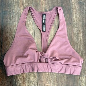 Pink Victoria's Secret VS Ultimate Lightly Lined Sports Bra Mauve Size Medium